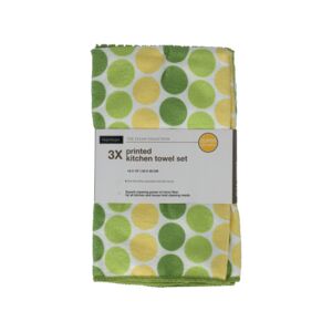 KITCHEN TOWEL SET 3PC GREEN HARMAN KITCHEN TOWEL SET 3PC GREEN HARMAN
